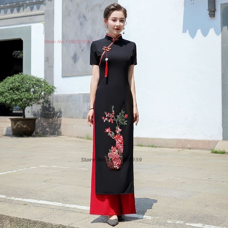 Ao Dai Vietnam Dress - Gaun Aodai Tradisional Vietnam 2026 +
