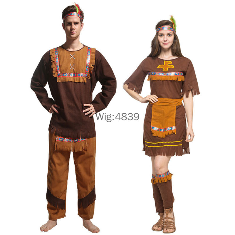 Ethnic Fashion India - Kostum Halloween Pasangan Dewasa Pakaian Asli
