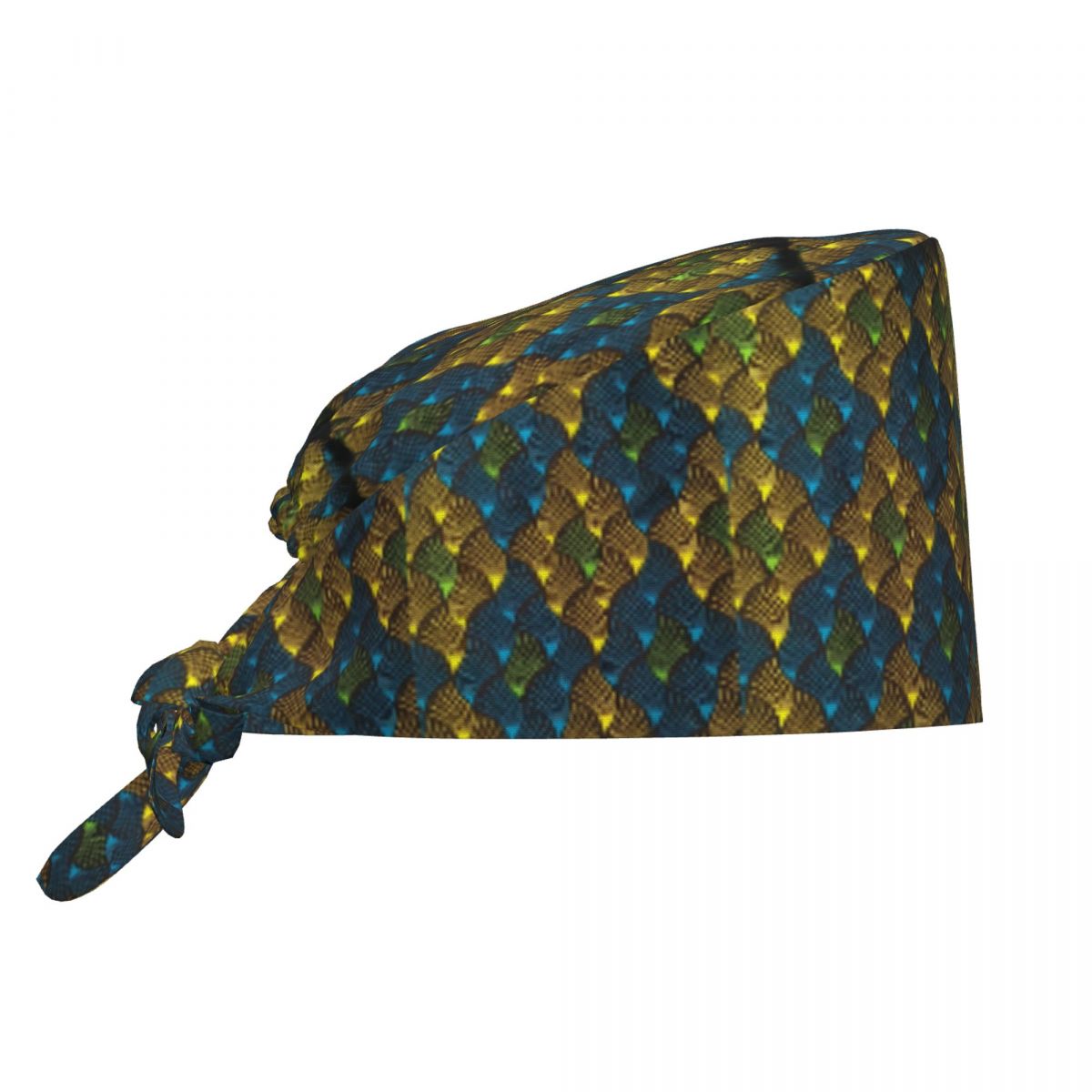 African Ankara Print - Topi Scrub Motif Ankara Afrika untuk