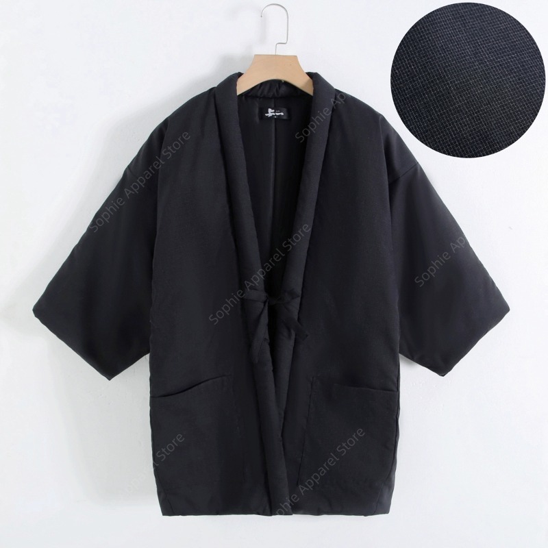 Haori Japanese Jacket - Jaket Pria Musim Dingin Gaya Jepang